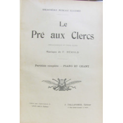 Le Pré aux Clercs opéra comique en trois actes - partition...