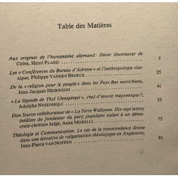 Problèmes d'histoire du christianisme - institut d'histoire du...
