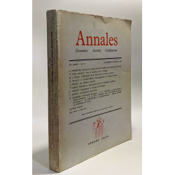 Annales - économies Sociétés Civilisations - 25e année n°5...