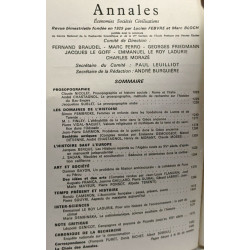 Annales - économies Sociétés Civilisations - 25e année n°5...