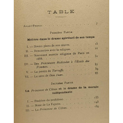 Molière est-il chrétien? --- essai sur la séparation de la...