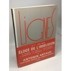 Lignes revue n°6 juin 1989 - Eloge de l'irréligion - l'histoire...