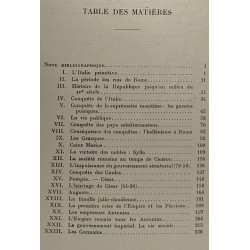 Esquisse d'Histoire Romaine - avec 31 gravures et cartes dans le texte
