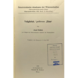 Vulgärlat *peltrum Zinn' --- österreichische akademie der...
