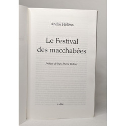 Le Festival Des Macchabees