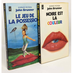 Noire est la couleur + Le jeu de la possession --- 2 livres