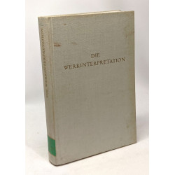 Die werkinterpretation