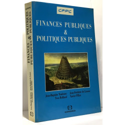 Finances publiques et politiques publiques
