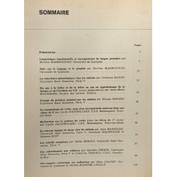 Linguistique fonctionnelle et enseignement du français -...