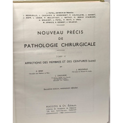 Nouveau précis de pathologie chirurgicale - TOME II - affections...
