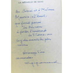 La médaille de sang (hommage de l'auteur)