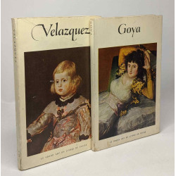 Velasquez + Goya -- 2 livrets coll. Le grand art en livres de poche