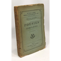 Poésies complètes - nouvelle édition