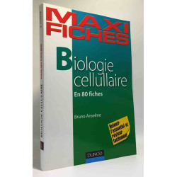 Maxi Fiches de Biologie cellulaire - 80 Fiches: 80 Fiches