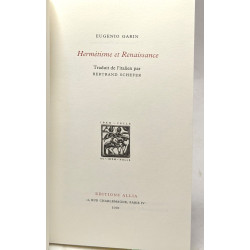 Hermétisme et Renaissance