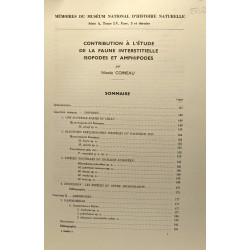 Contribution à l'étude de la faune interstitielle isopodes et...
