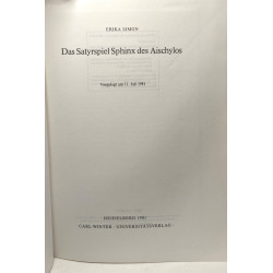 Das Satyrspiel Sphinx des Aischylos (Sitzungsberichte der...
