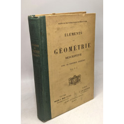 Éléments de géométrie descriptive - avec de nombreux exercices