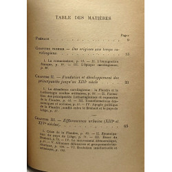 Vue générale de l'histoire de Belgique
