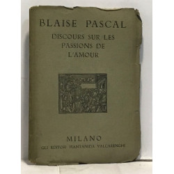 Discours sur les passions de l'amour