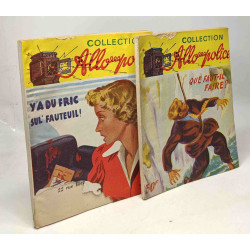 5 livres collection "allo police": du fini main, mettez les bout,...