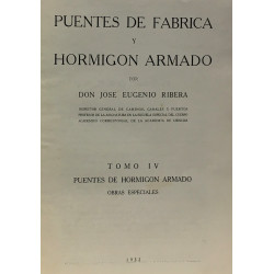 Puentes de fabrica y hormigon armado - tomo IV puentoes de...