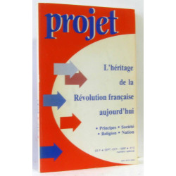 L'héritage de la révolution française aujourd'hui - projet - sept....