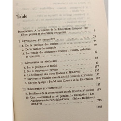 Problemes paysans de la revolution : 1789-1848 : études d'histoire...
