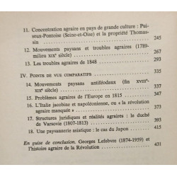 Problemes paysans de la revolution : 1789-1848 : études d'histoire...