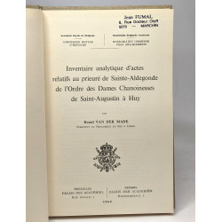 Inventaire analytique d'actes relatifs au prieuré de...