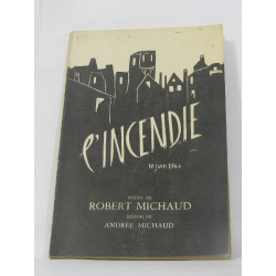 L'incendie 10 juin 1944
