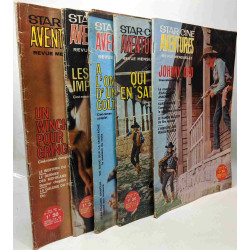 5 revues Star-Ciné Aventures 1967: n°186 mars + n°187 avril +...