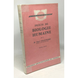 Précis de biologie humaine - bibliothèque scientifique...