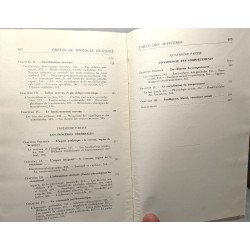 Précis de biologie humaine - bibliothèque scientifique...
