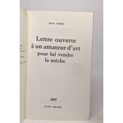 Lettre ouverte à un amateur d'Art
