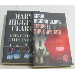 Lot de 2 livres Tempête sur Cape Cod - deux petites filles en bleu