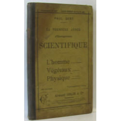 La première année d'enseignement scientifique