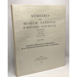 Anatomie comparative et fonctionnelle de la musculature chez les...