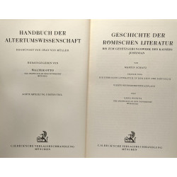 Geschichte der griechischen literatur (Bände eins bis fünf) --...