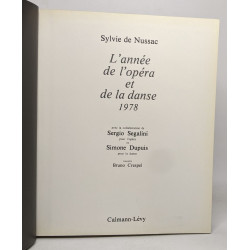 L'année de l'opéra et de la danse 1978