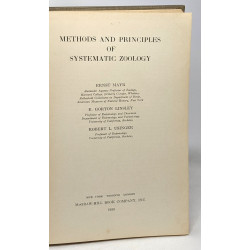 Methods and principles of systematic zoology