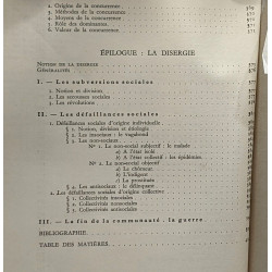 Essai de sociologie et notes doctrinales conjointes
