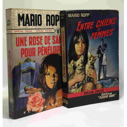 Une rose de sang pour pénélope + Entre chiens et femmes - 2 livres