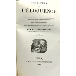 Les fleurs de l'éloquence - seconde édition