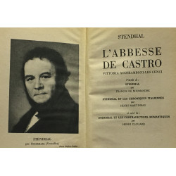 L'abbesse de Castro - Vittoria accoramboni les cenci