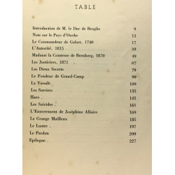 Pays d'Ouche 1740 -1933 - introduction de M. Le Duc de Broglie...