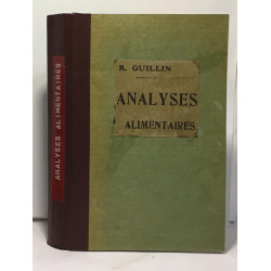 Analyses élémentaires - composition et analyse des produits...