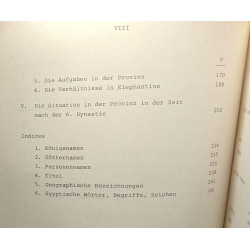 Untersuchungen zur agyptischen Provinzialverwaltung bis zum Ende...