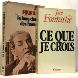 Le long chemin des hommes + Ce que je crois --- 2 livres