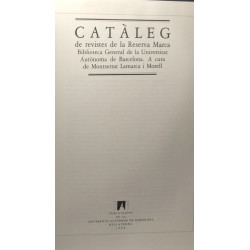 Catàleg de revistes de la Reserva Marca